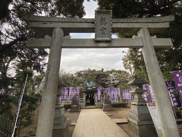 江島神社「龍宮」