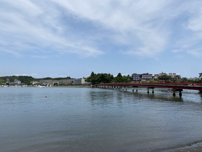 福浦橋と松島海岸
